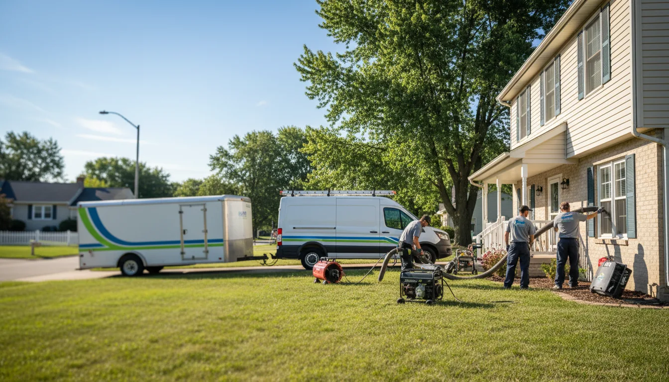 Flooded Basement Restoration And Cleanup With Repair in Milan, NM near me